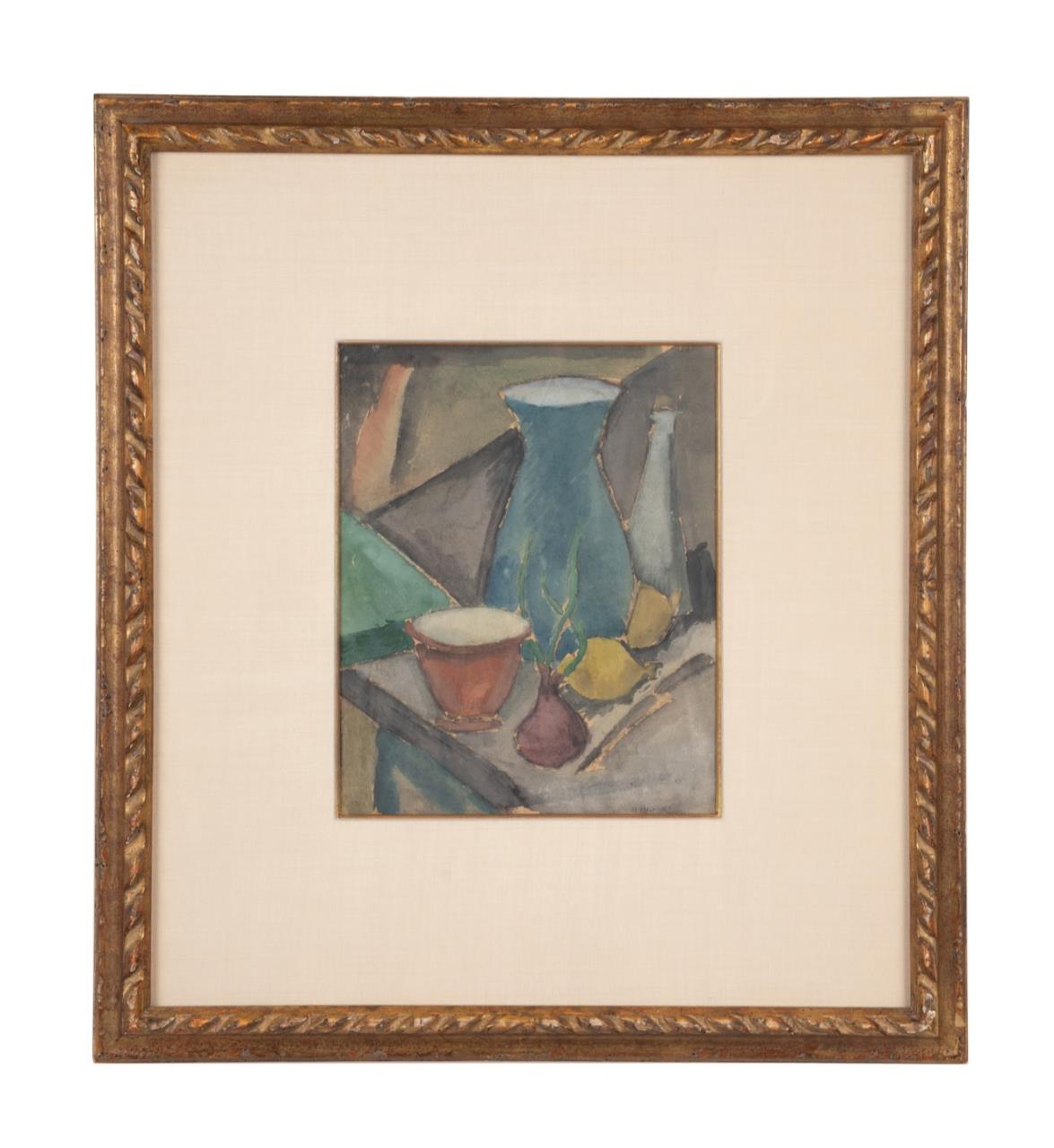 MAX WEBER "STILL LIFE WITH