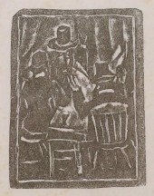 MAX WEBER WOODCUT INTERIOR SCE