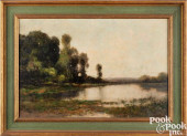 MAX WEYL, OIL ON CANVAS LANDSC
