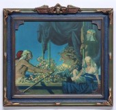 MAXFIELD PARRISH 'CLEOPATRA' F