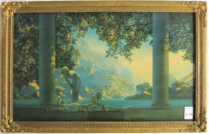 MAXFIELD PARRISH COLOR PRINT