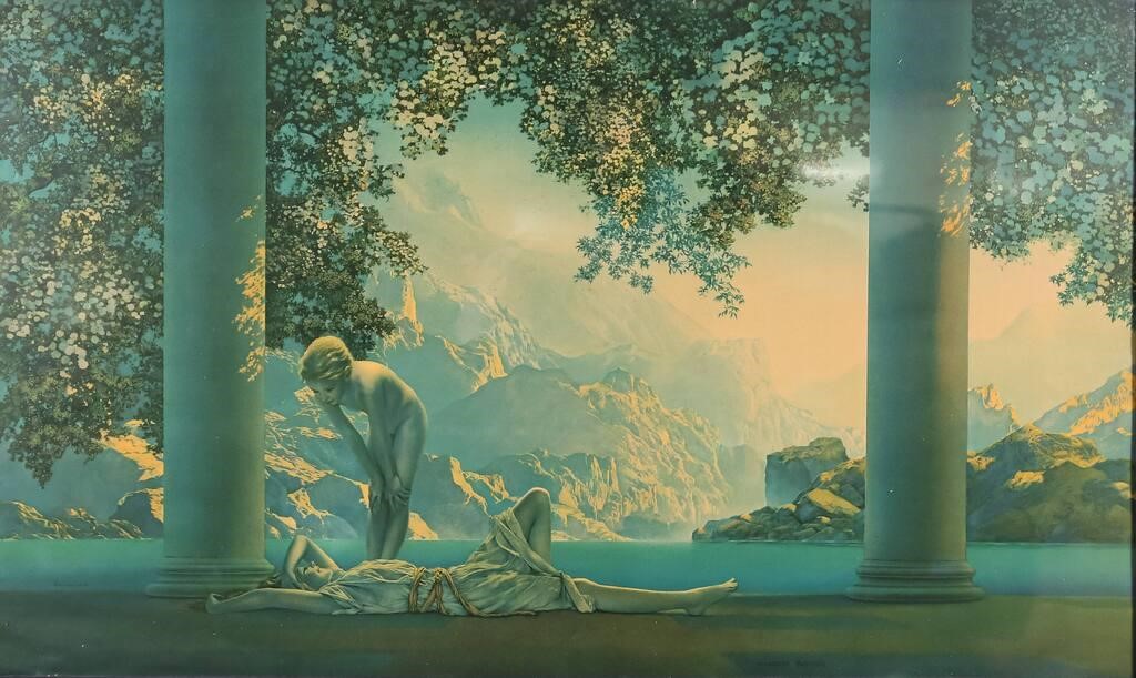 MAXFIELD PARRISH "DAYBREAK"
