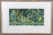 MAXFIELD PARRISH GARDEN OF ALL