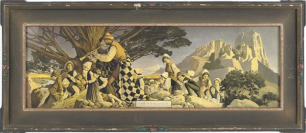 Maxfield Parrish lithograph