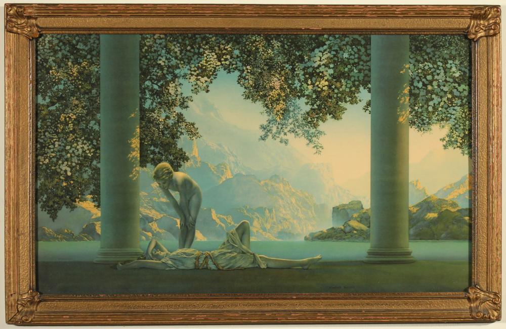 MAXFIELD PARRISH LITHOGRAPHMAXFIELD