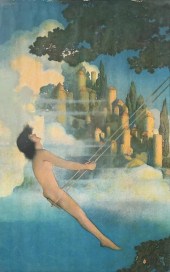 MAXFIELD PARRISH PRINT DINKY B