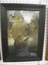 Maxfield Parrish Print ''Wynke