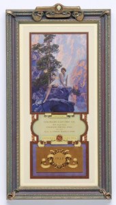 MAXFIELD PARRISH 'SOLITUDE' CA