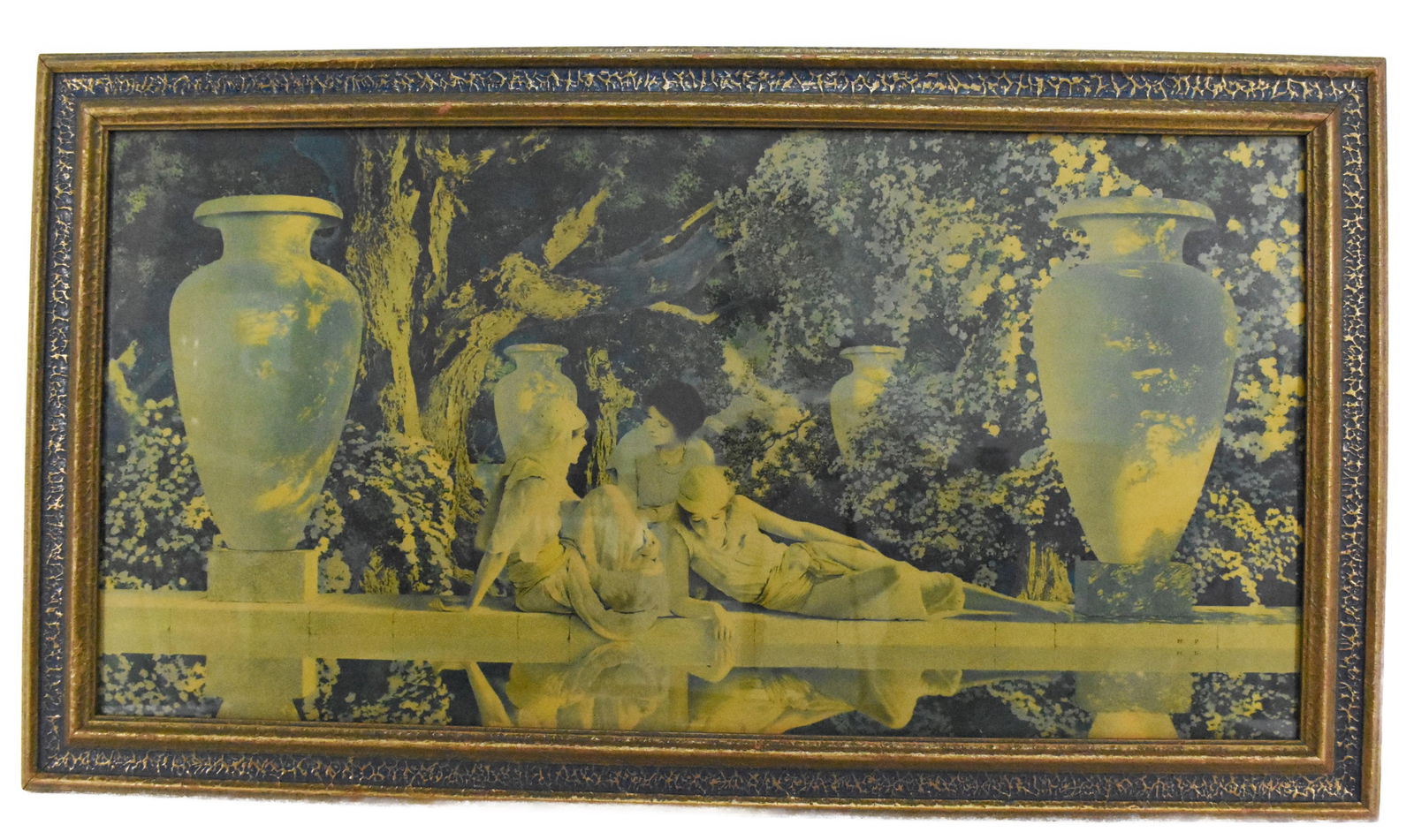 MAXFIELD PARRISH THE GARDEN OF