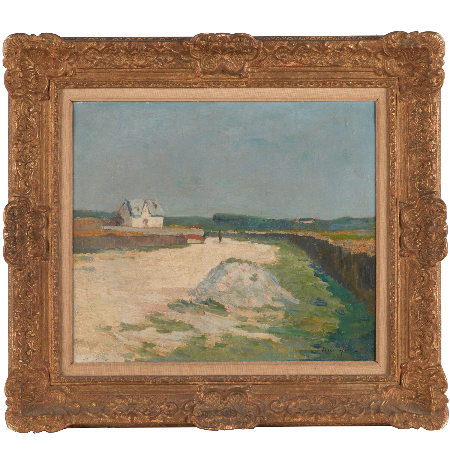 MAXIME MAUFRA, OIL ON CANVAS Maxime