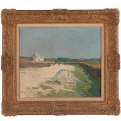 MAXIME MAUFRA, OIL ON CANVAS M
