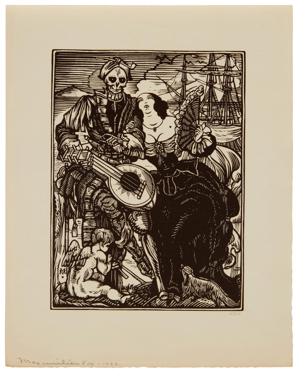 MAXIMILIEN VOX (1894-1974), "O