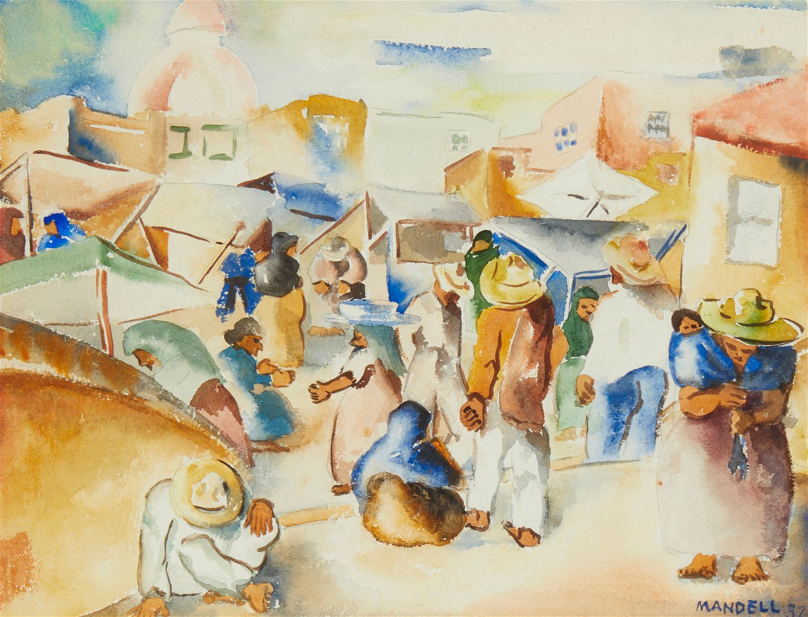 MAXWELL MANDELL (1907-2002),