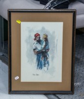 MAYA COZENS, PRINT OF WOMAN &