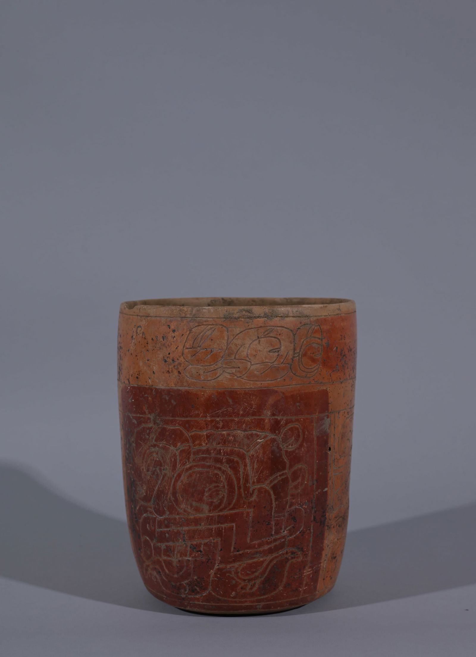 MAYA CYLINDER FROM GUATEMALAA