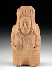 MAYA JAINA TERRACOTTA FEMALE F