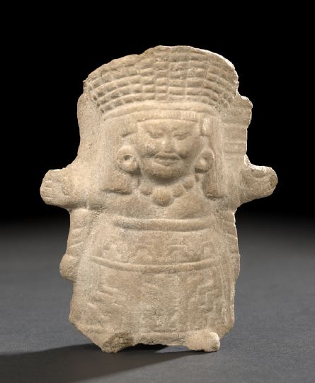 Maya Molded Whistle,  700-900 A.D.,
