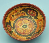 MAYA POLYCHROME BOWL FROM EL S