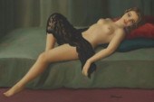 MAYER OIL ON CANVAS PAINTING F