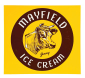MAYFIELD ICE CREAM TIN FLANGE