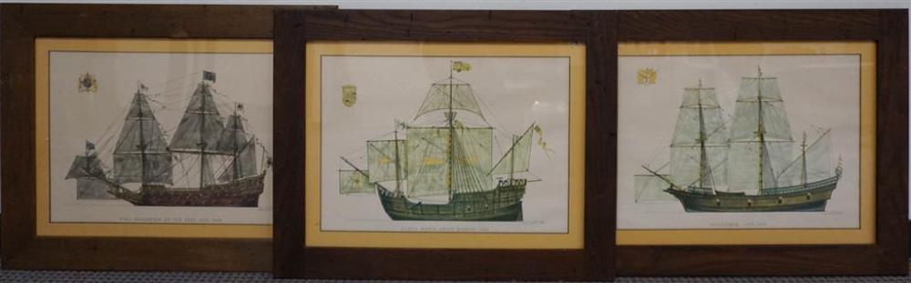 MAYFLOWER, SANTA MARIA AND
