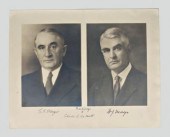 Mayo brothers photo, letters: