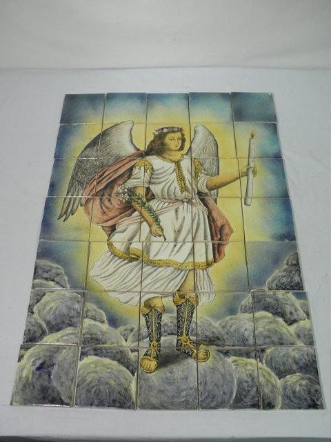 Mayolica ''Santa Rosa'' hand