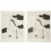 MAYUMI ODA, PAIR OF ETCHING PR