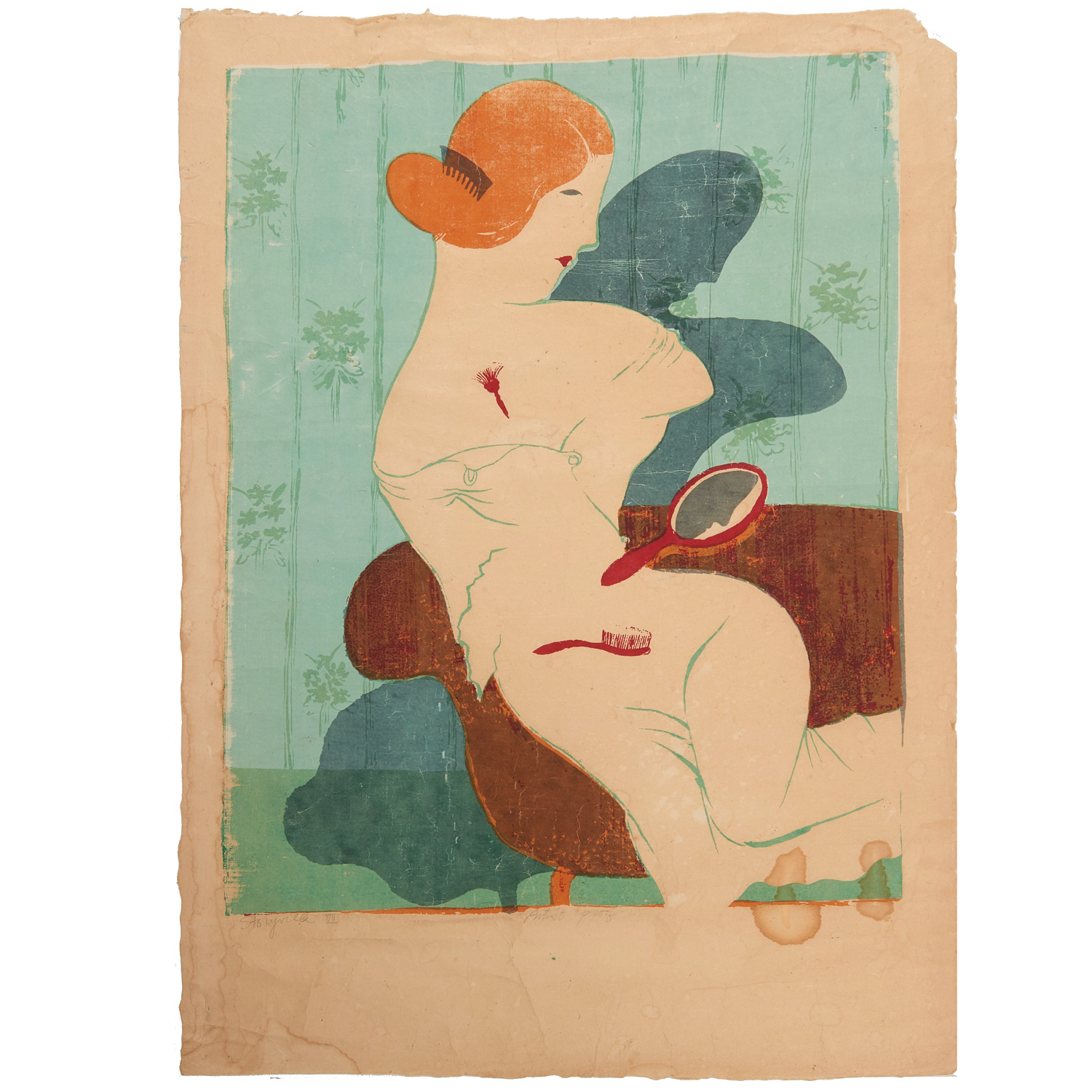 MAYUMI ODA, WOODCUT Mayumi Oda