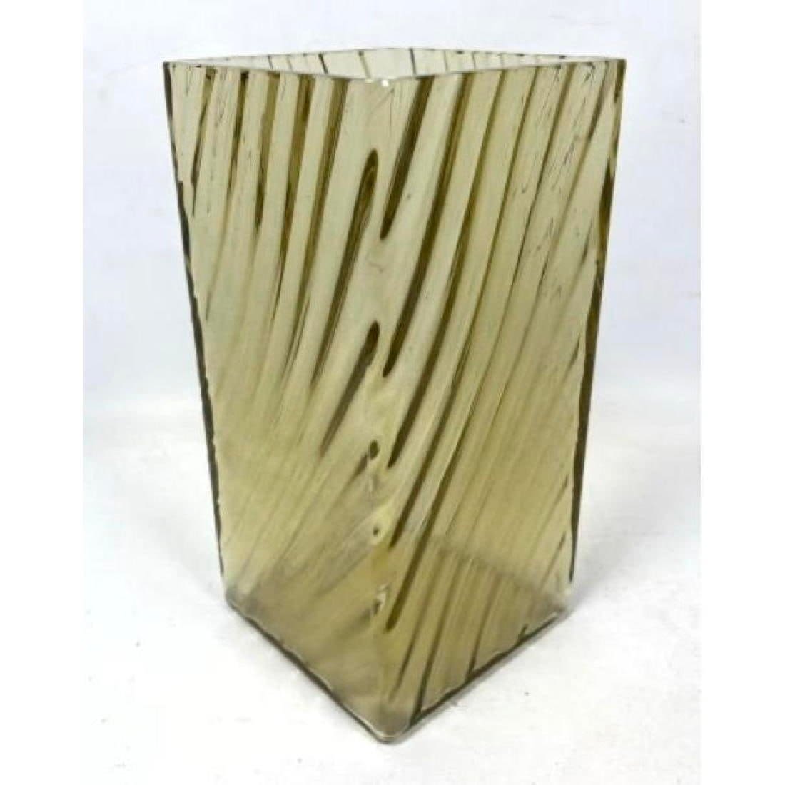 Mazzego Murano Art Glass Square