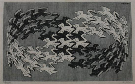M.C. ESCHER (Dutch 1898-1972).