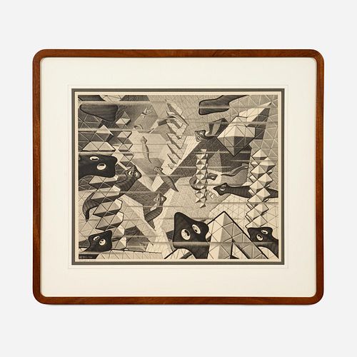 MC ESCHER "FLATWORMS" (1959