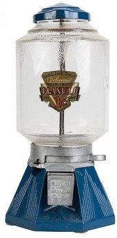 M.C. PRINE 1 CENT PEANUT VENDO