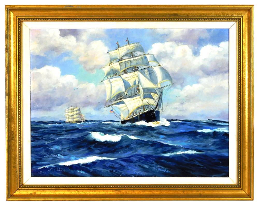 M.C. WAITE (AMERICAN, 20TH C.), OIL