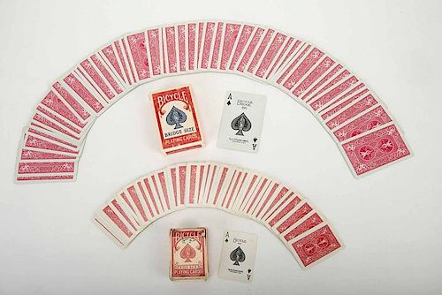 [MCCOMB, BILLY] TWO GAFFED DECKS OF