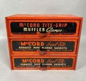MCCORD THREE DRAWER METAL ADVE