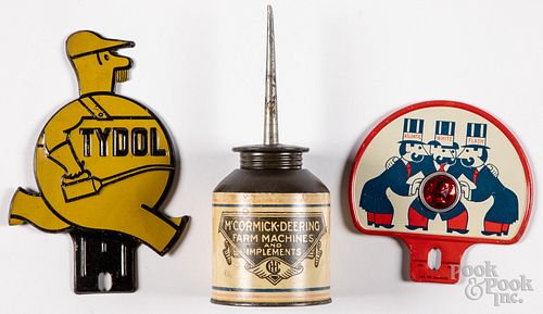 MCCORMICK-DEERING OIL CAN, H. M.