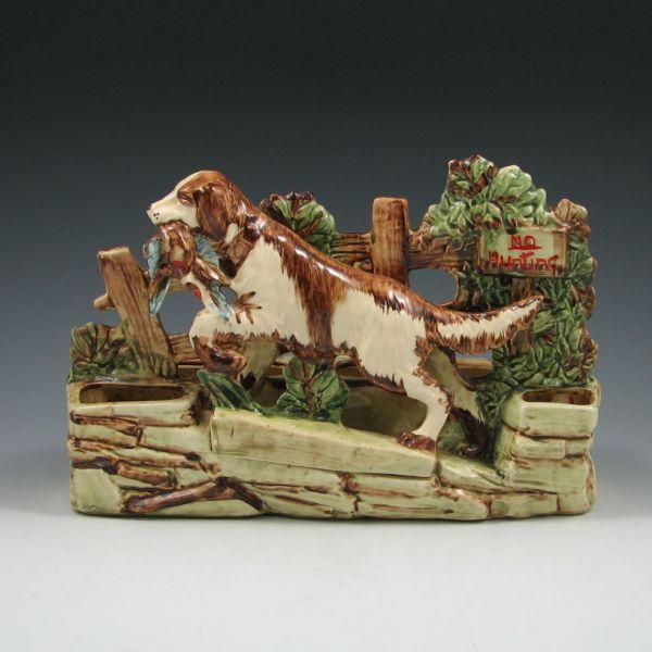 McCoy #747 Bird Dog planter with