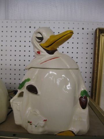 McCoy Art Pottery Duck Cookie Jar.