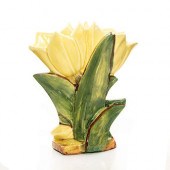 MCCOY FLORAL CERAMIC VASE OR P