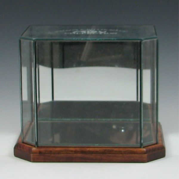 McCoy Glass Display Case top of