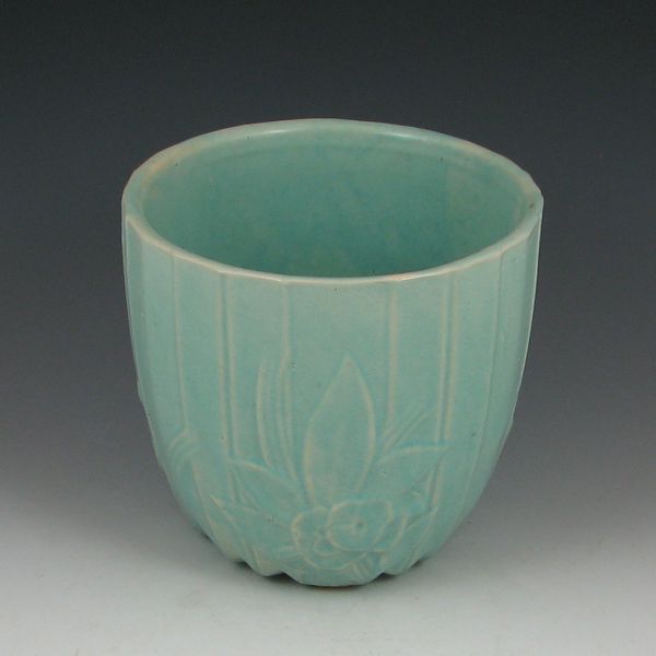 McCoy Planter light blue 6 5/8''h