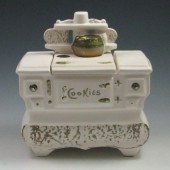 McCoy Stove Cookie Jar marked