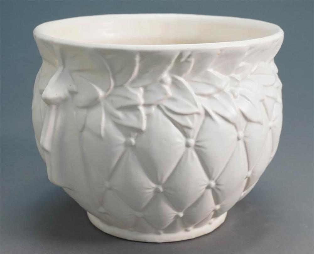 MCCOY WHITE GLAZED POTTERY