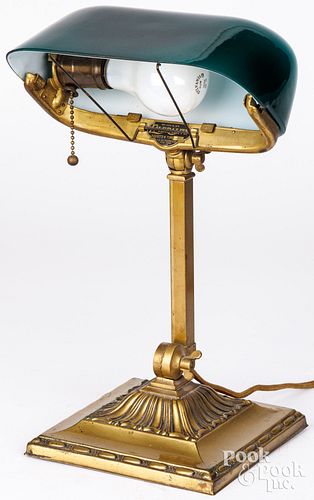 MCFADDIN EMERLITE DESK LAMP,