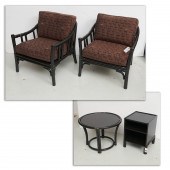 MCGUIRE (4) PIECE BLACK LACQUE