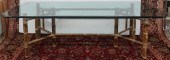 MCGUIRE BAMBOO AND GLASS TOP D