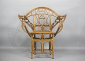 MCGUIRE RATTAN "BUTTERFLY" CHA