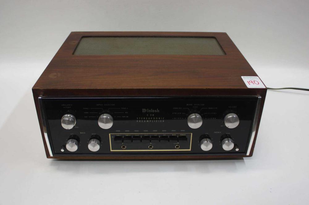 MCINTOSH C28 STEREOPHONIC PRE