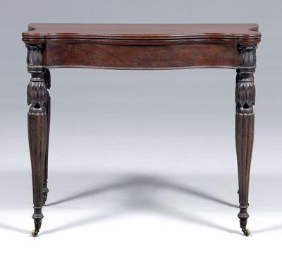 McIntyre School card table, in